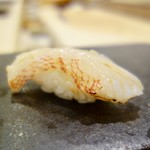 あま木 - ［2017/07］寿司⑰ 網走産釣きんきの握り