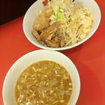 豚ラーメン - つけ麵（脂少な目、にんにく・ねぎ）７８０円