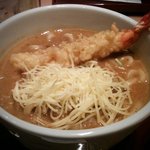 古奈屋 - カレーうどん＋えび天＋チーズ