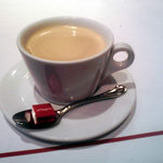 コーヒーか紅茶がつきます