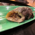 懐石料理 はし本 - 鮎の塩焼き（頭）　断面