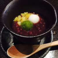 醍醐味 丸ビル - デザートのぜんざい