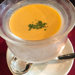 南瓜の冷製スープ(^ ^)