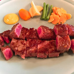 くいしんぼー山中 - なにくろ史上・最強ステーキ＼(^o^)／