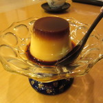 懐石料理 はし本 - デザート：寒天プリン