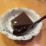 懐石料理 はし本 - お菓子：水ようかん