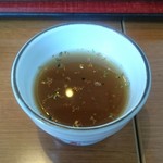 越後十日町小嶋屋 - 蕎麦湯＋ゆず七味