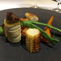 ル ジャルダン グルマン - メニューに書いてない一品の温野菜