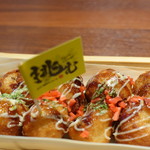 阪神甲子園球場 - 挑む②小旗をたこ焼きに移植