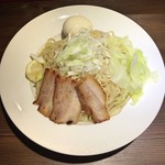 らあめん 広 - 味玉広島つけ麺（大盛）の麺
