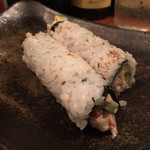 ピジョン - カリフォルニアロール ハーフしてくれました！