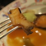 赤坂璃宮 - 蝦夷アワビの濃厚ソース煮込み喰らう