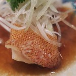 赤坂璃宮 - 本日の鮮魚の蒸し物　ズームアップ