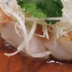 赤坂璃宮 - 本日の鮮魚の蒸し物　ズームアップ