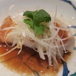 赤坂璃宮 - 本日の鮮魚の蒸し物　ズームアップ