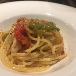 URA - 鱧と万願寺のパスタ❣️