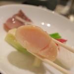 赤坂璃宮 - 二種海鮮と春野菜の炒め喰らう