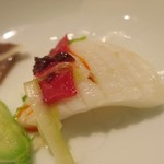 赤坂璃宮 - 二種海鮮と春野菜の炒め喰らう