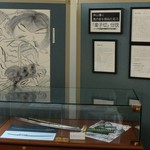 ソーズカフェ - 2階で開催の「津山の怖～い伝説展」