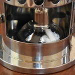 ソーズカフェ - 珈琲罐のアルコールランプ