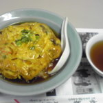 清華 - 2011/03/04 カニ玉丼1050円