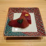 鮨 つきうだ - 鰹の漬け