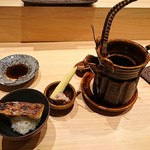 鮨 つきうだ - 愛魚女の土瓶蒸し