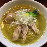 麺の風 祥気 - 味玉しおそば850円