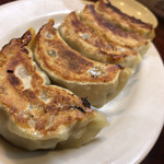 麺の風 祥気 - デカくてジュースィー！な餃子