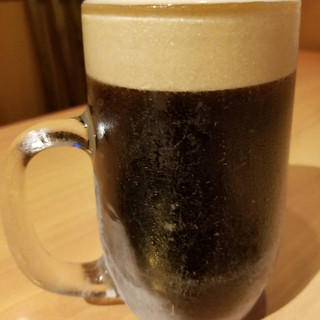 Asahi's black draft beer is available!