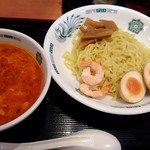 日高屋 - エビとんこつつけ麺