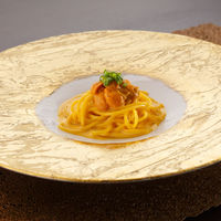 生ウニのクリームパスタ