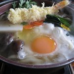 Kirakuan - 鍋焼き饂飩・大盛り 2011.03.