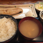 Odashima - しまホッケ定食1050円
