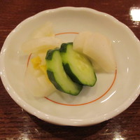 うらわのうなぎ 萬店 - お新香