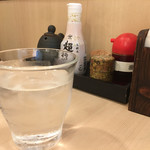 日本橋焼餃子 極 - 柑橘お冷