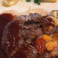 くいしんぼー山中 - トロ〜リ、ハンバーグステーキ
