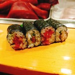 鮨処寿司大 - 赤身としそたらこ巻き