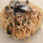 トラットリア チェーロ - ツナと揚げ茄子の冷製トマトソースパスタ☆★★☆(´∀｀)