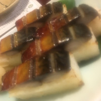 土佐料理 祢保希 銀座店 - 焼き鯖の棒寿司。