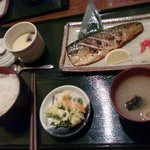 h Bishokukashu Echigoya - 焼き魚セット