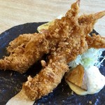 まぐろ丼　加一 - エビフライ