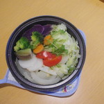 OHANAかふぇ - タジン鍋でスチーム野菜が美味しい！②