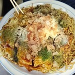 Okonomiyaki Hiroshi Chan - そばW肉玉マヨネーズ