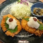 ご飯ととろろ とろ麦 - 