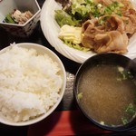 Oshokuji Dokoro Hiro - 生姜焼き定食