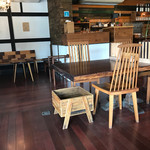 Wood-style cafe - 