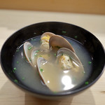 日本橋蛎殻町 すぎた - 蛤の椀