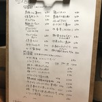 BARU 竹末 - 本日のメニュー