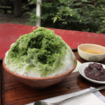 さるや - 鴨の氷室の氷 抹茶あずき